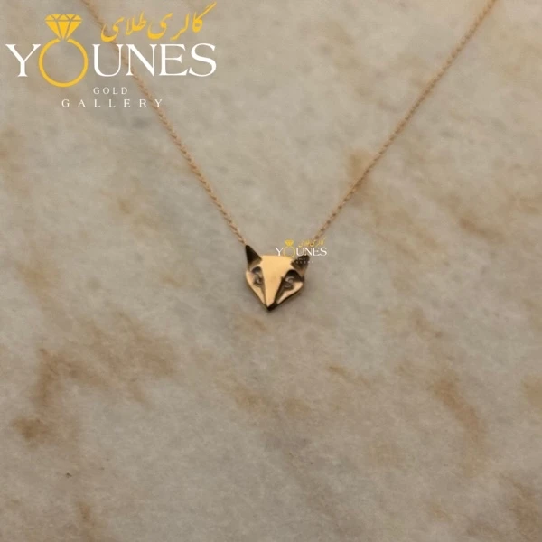 گردنبند روباه طلا